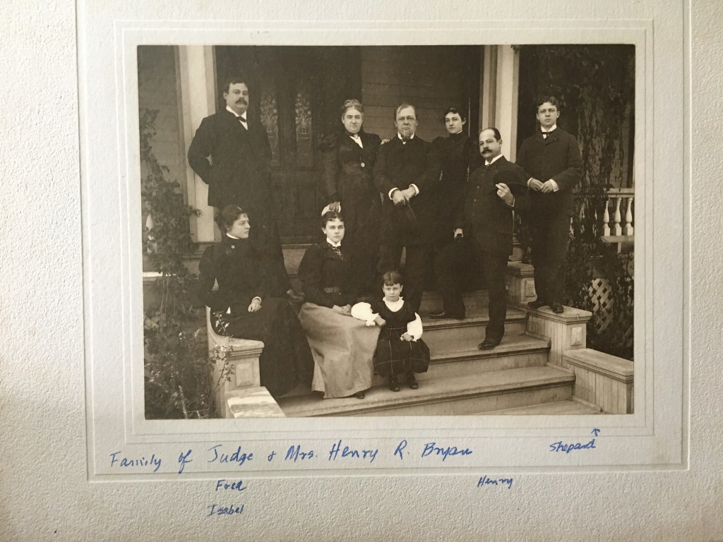 Henry R. Bryan Family in New Bern 